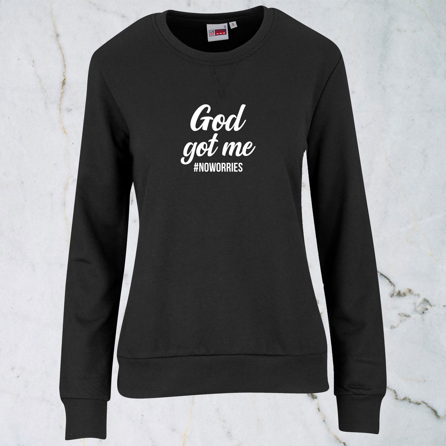 Ladies Regent Sweater - God got me