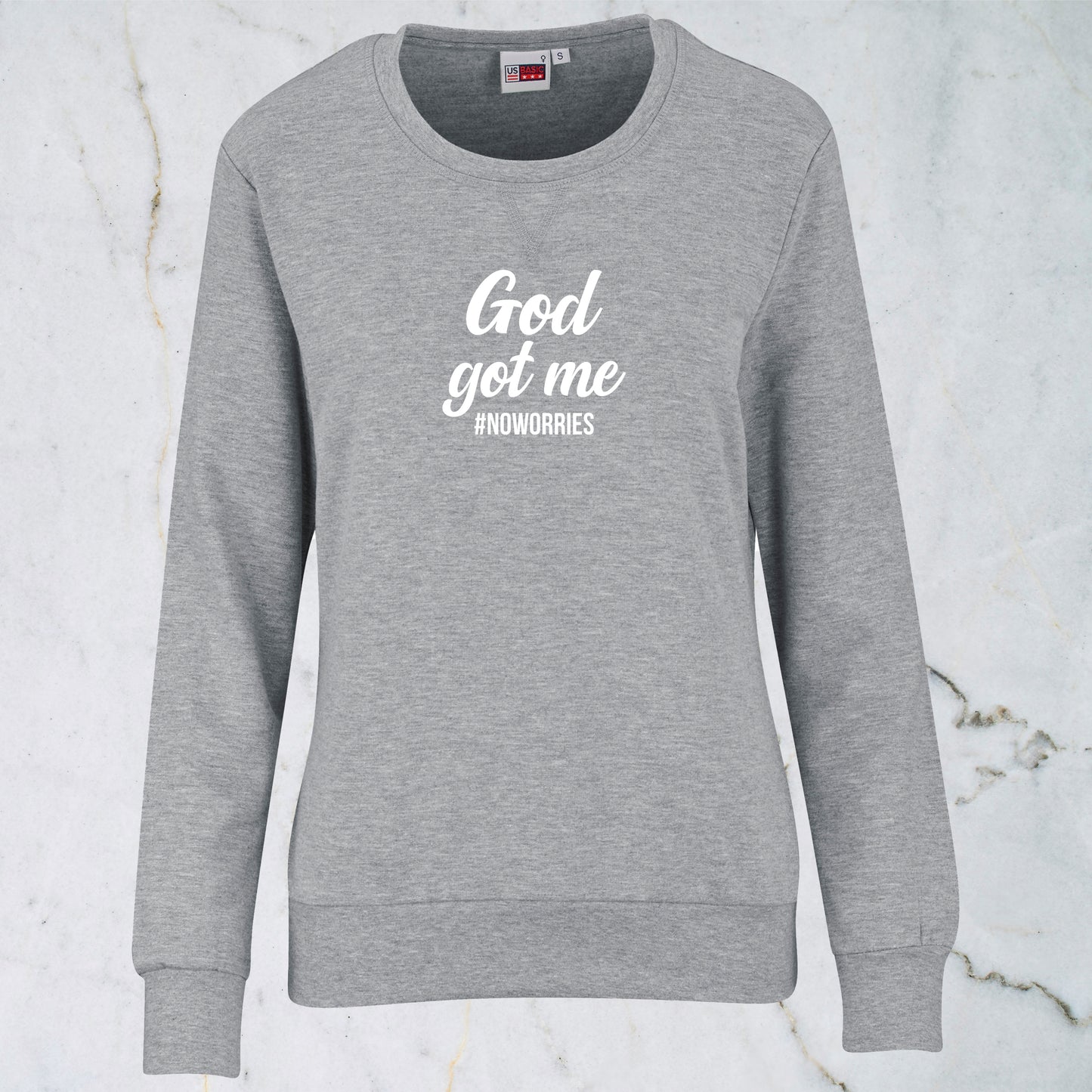 Ladies Regent Sweater - God got me