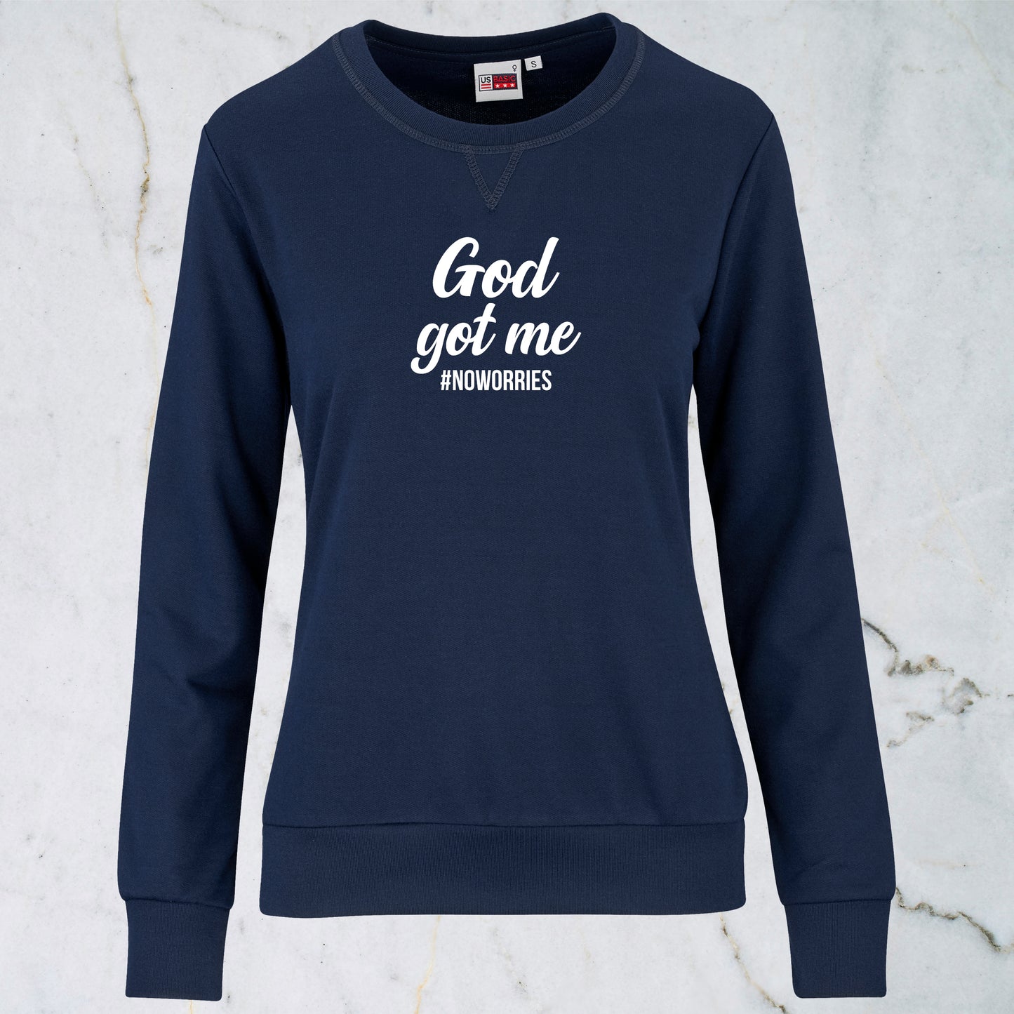 Ladies Regent Sweater - God got me