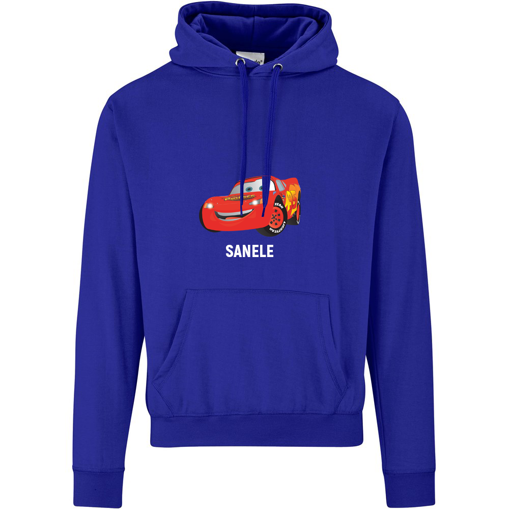 Kids Lightning Mcqueen - Personalized Name Hoodies