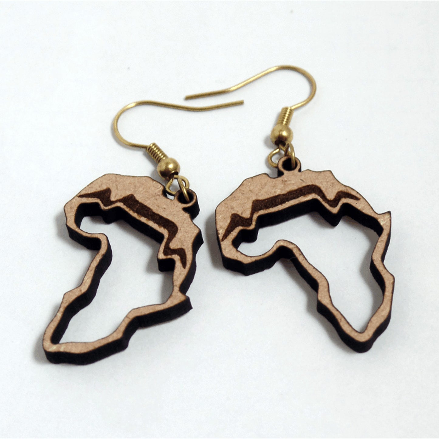 MDF Earrings Africa