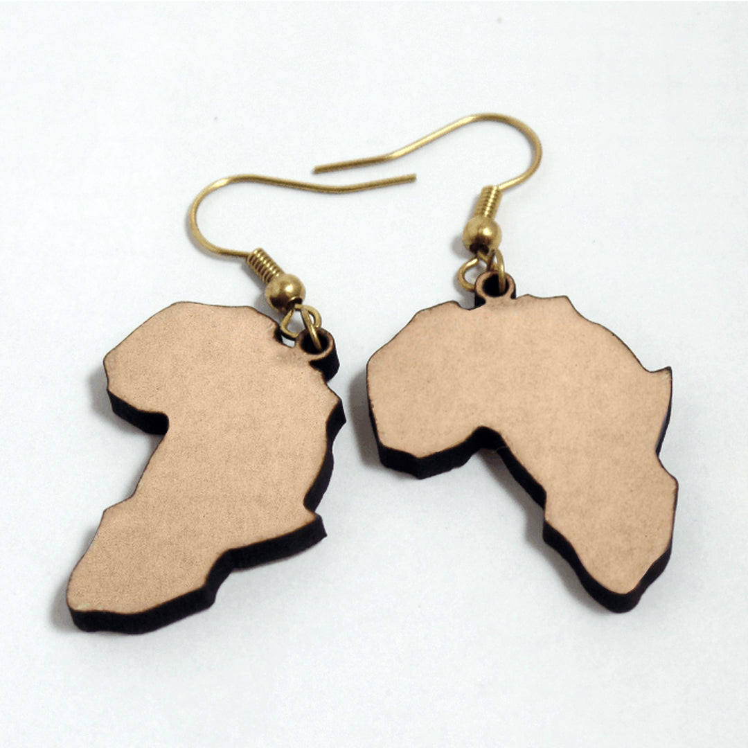 MDF Earrings Africa