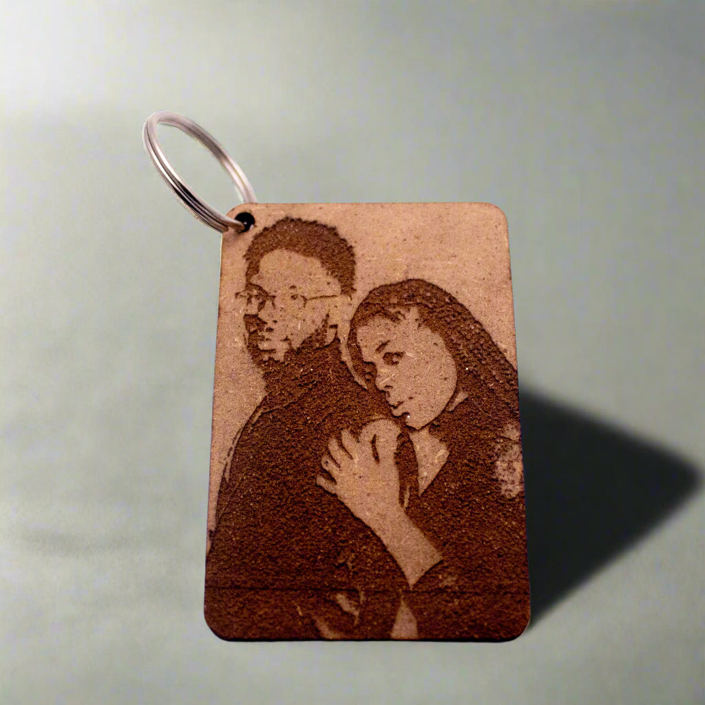 Personalized Keyrings MDF Photo
