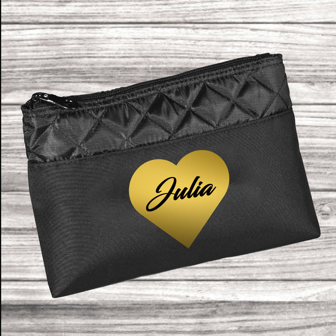 Personalised Love Glam Cosmetic Bag