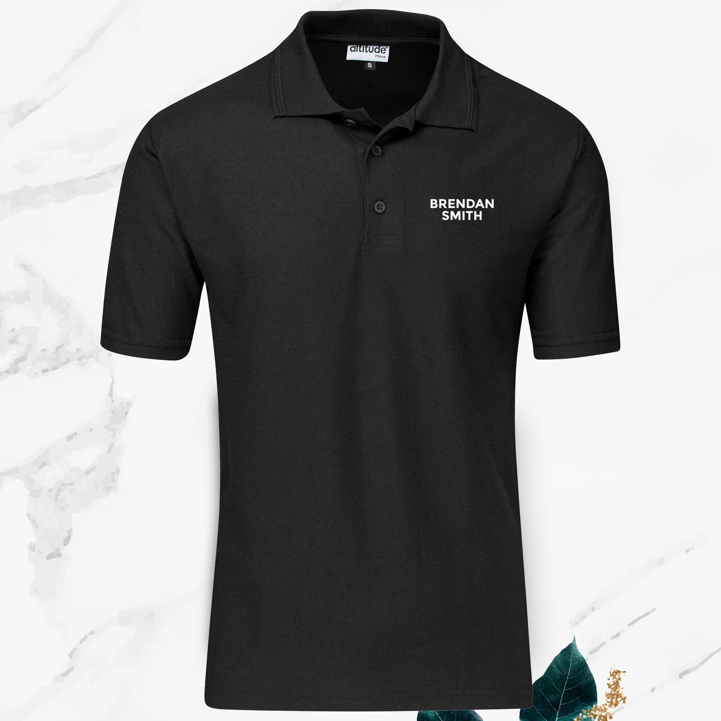 Mens Fairway Golf Shirt - Names