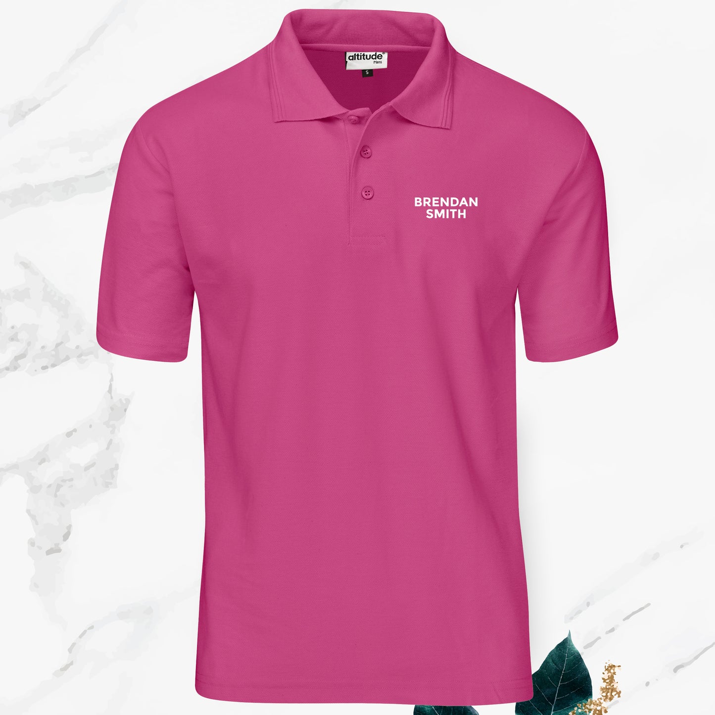Mens Fairway Golf Shirt - Names