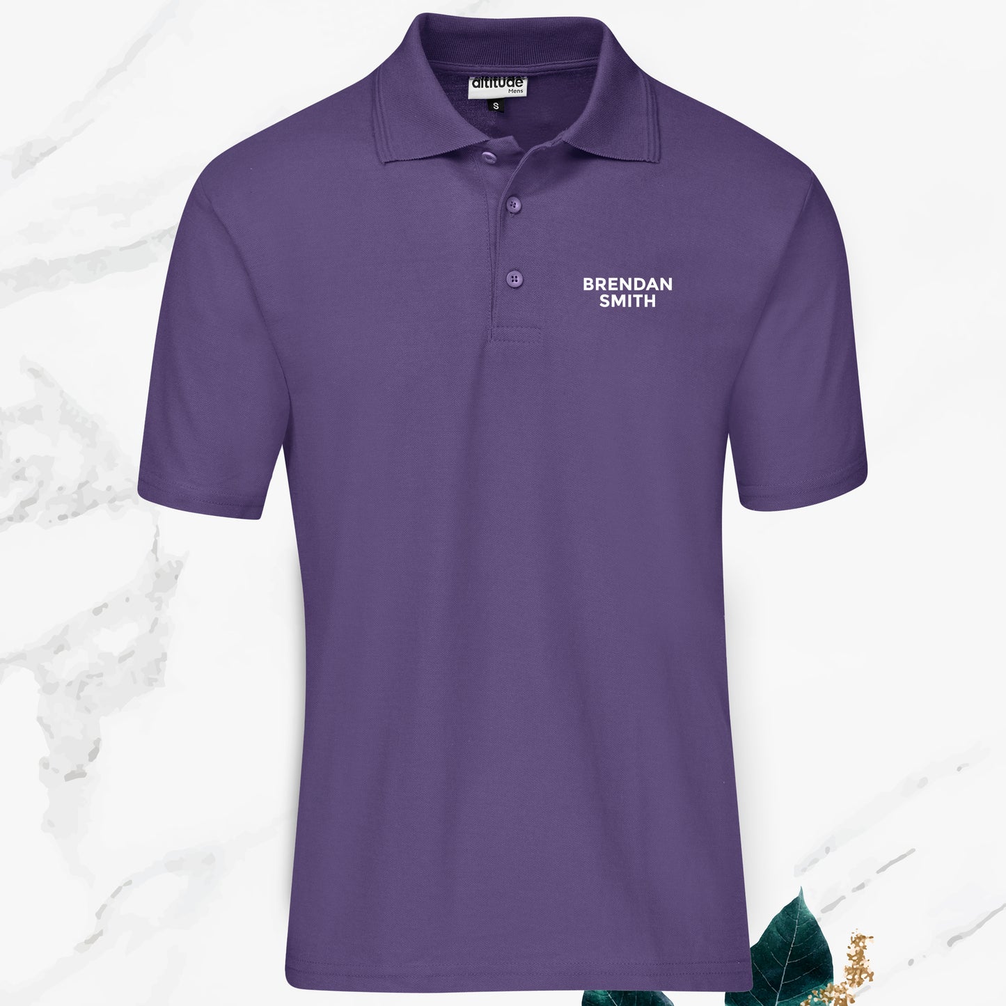 Mens Fairway Golf Shirt - Names