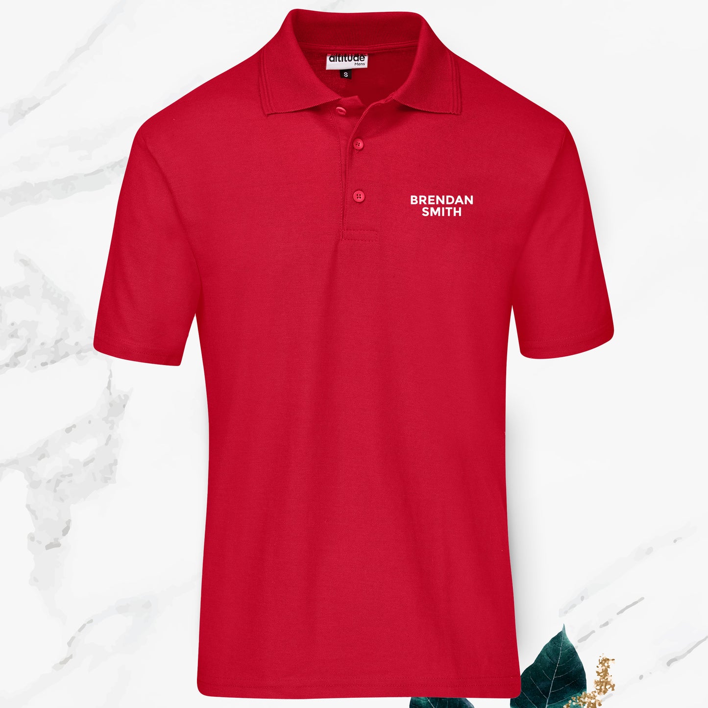 Mens Fairway Golf Shirt - Names