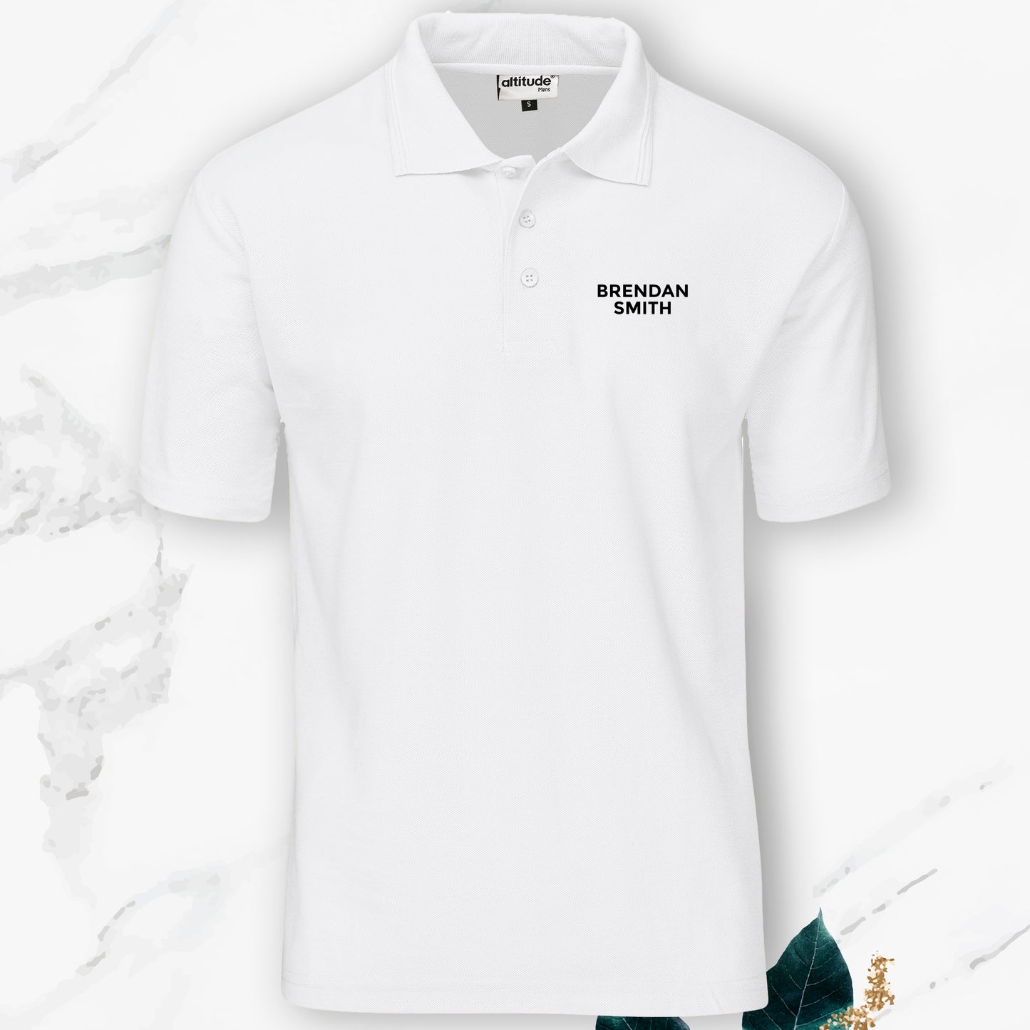 Mens Fairway Golf Shirt - Names