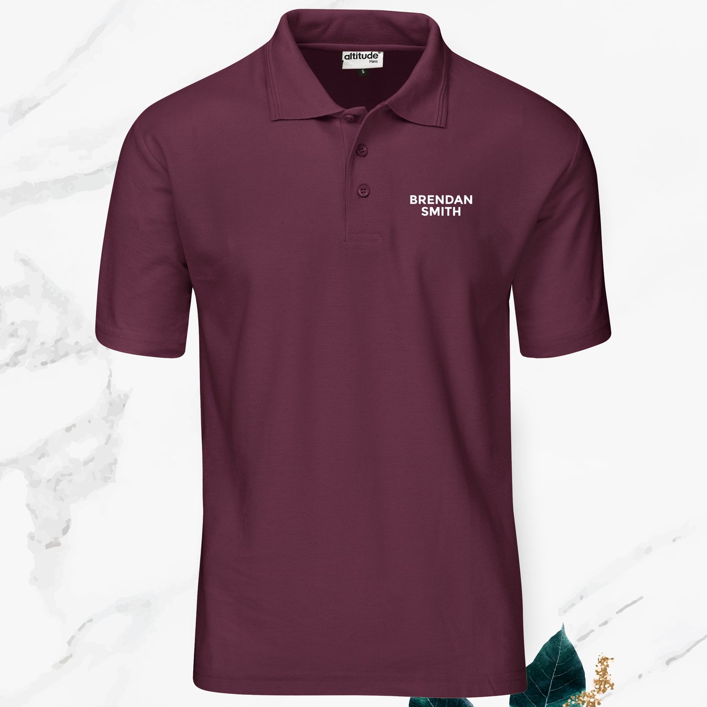 Mens Fairway Golf Shirt - Names