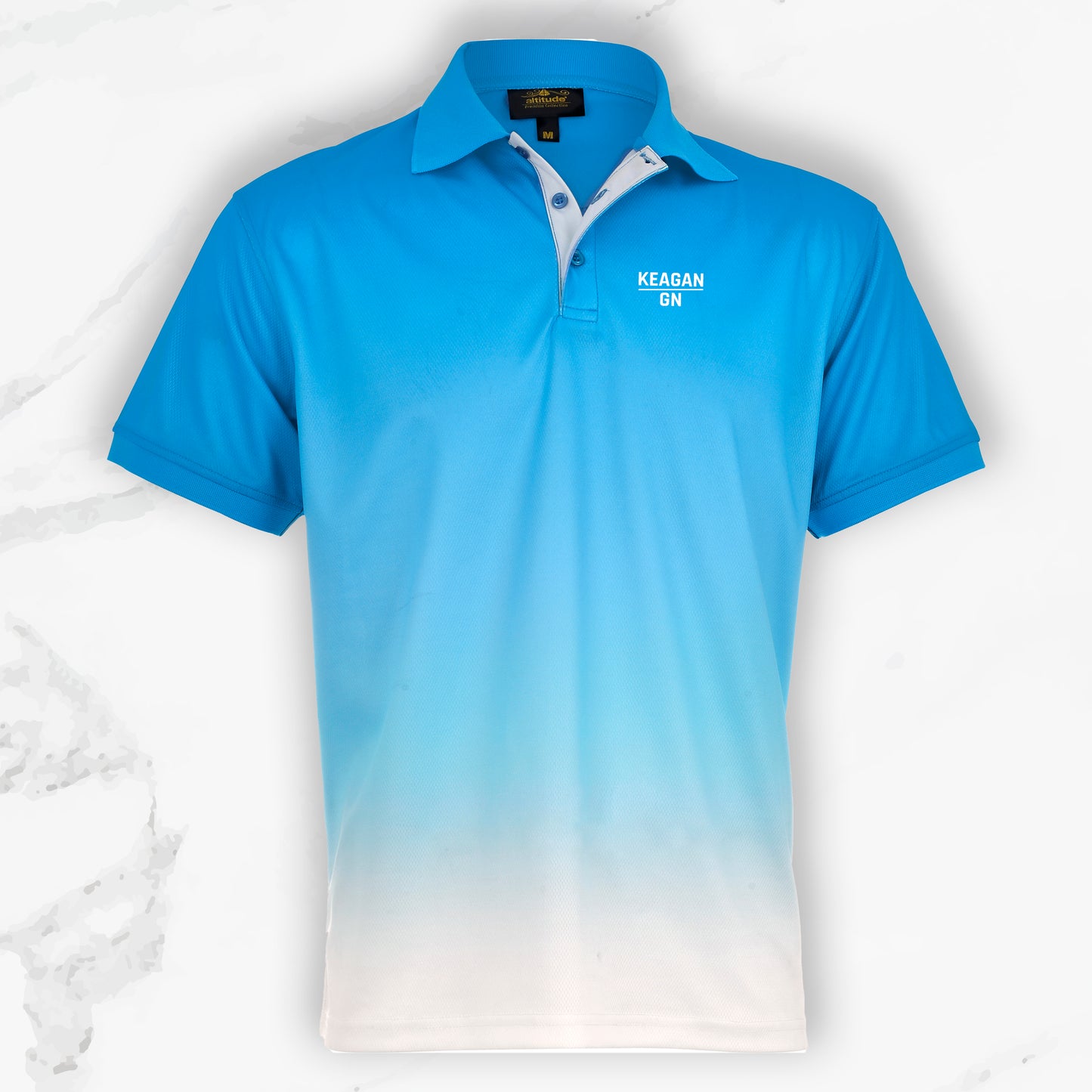 Mens Vanta Active Golf Shirt - Name + Initials