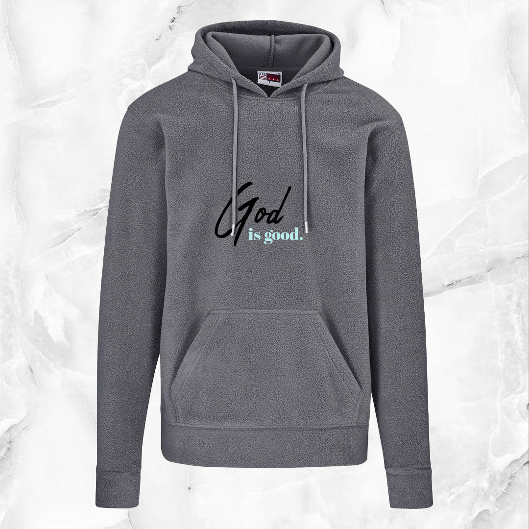 Mens Dawson Polar Fleece Hooded Sweater - God is Good