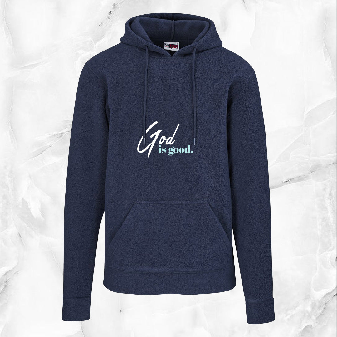 Mens Dawson Polar Fleece Hooded Sweater - God is Good