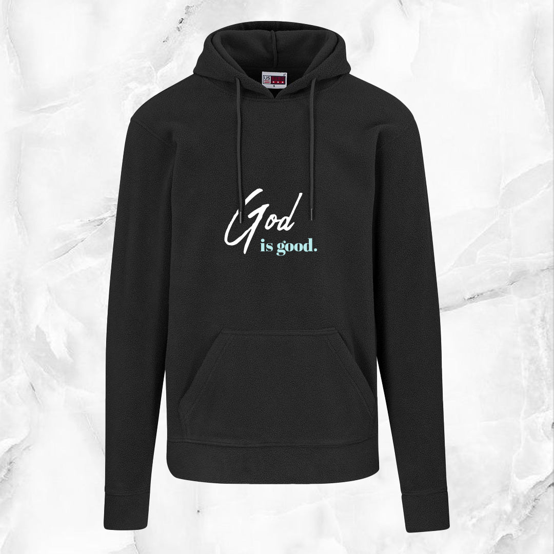 Mens Dawson Polar Fleece Hooded Sweater - God is Good