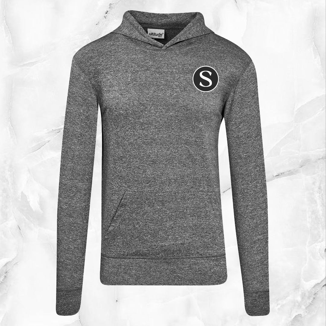 Mens EnduranceFit Hooded Top - Initial (Circle)
