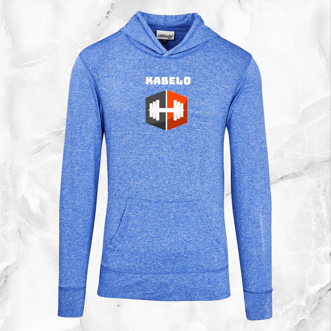 Mens EnduranceFit Hooded Top - Dumbbell + Name