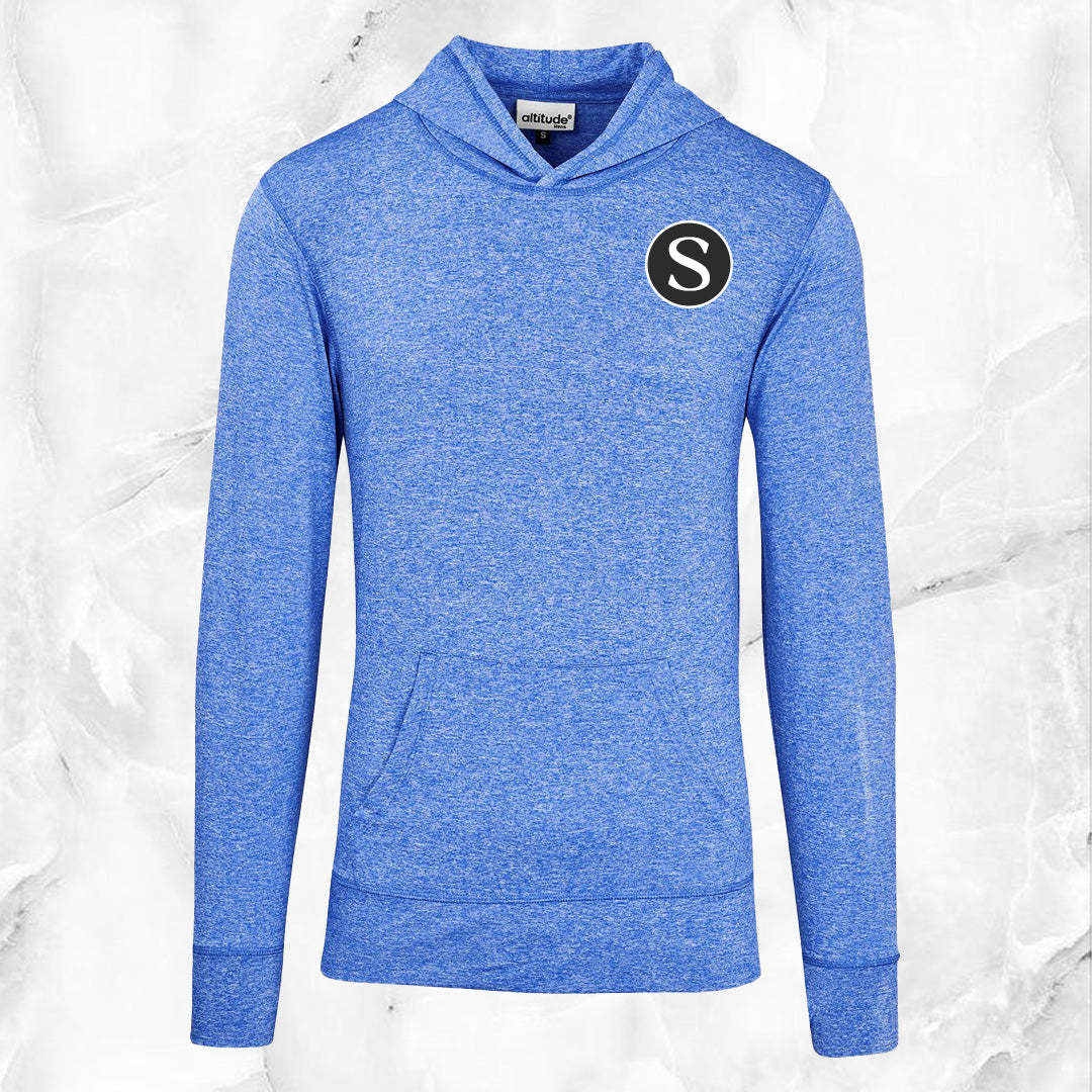 Mens EnduranceFit Hooded Top - Initial (Circle)