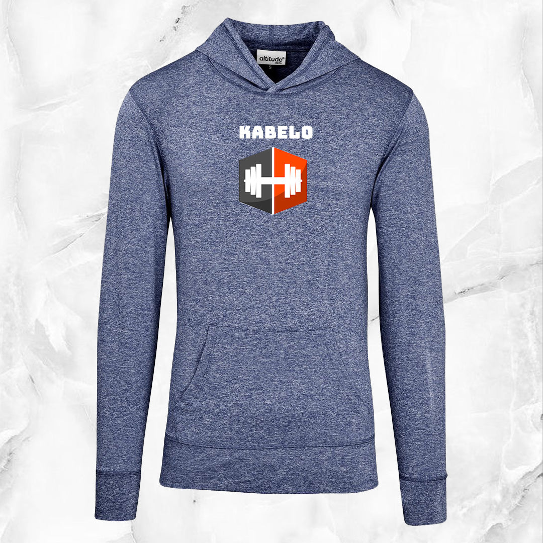 Mens EnduranceFit Hooded Top - Dumbbell + Name