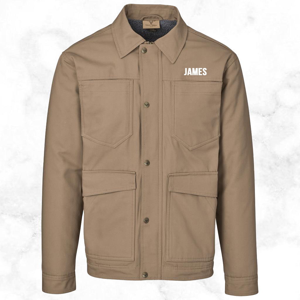 Personalised Mens Drakensberg Jacket - Name ONLY