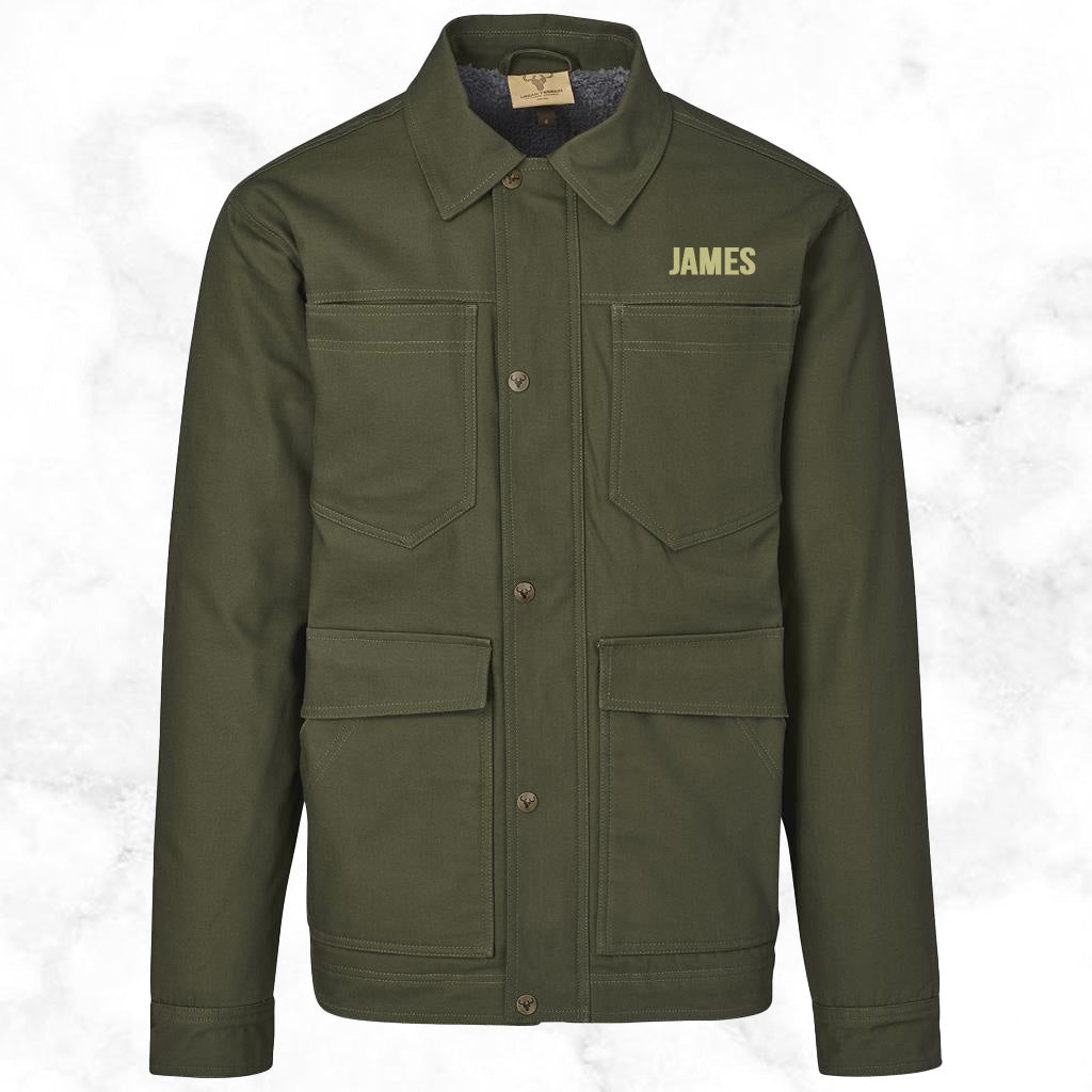 Personalised Mens Drakensberg Jacket - Name ONLY