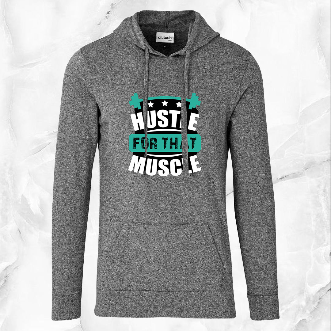 MensVitalFlex Hooded Sweater- Hustle for that Muscle