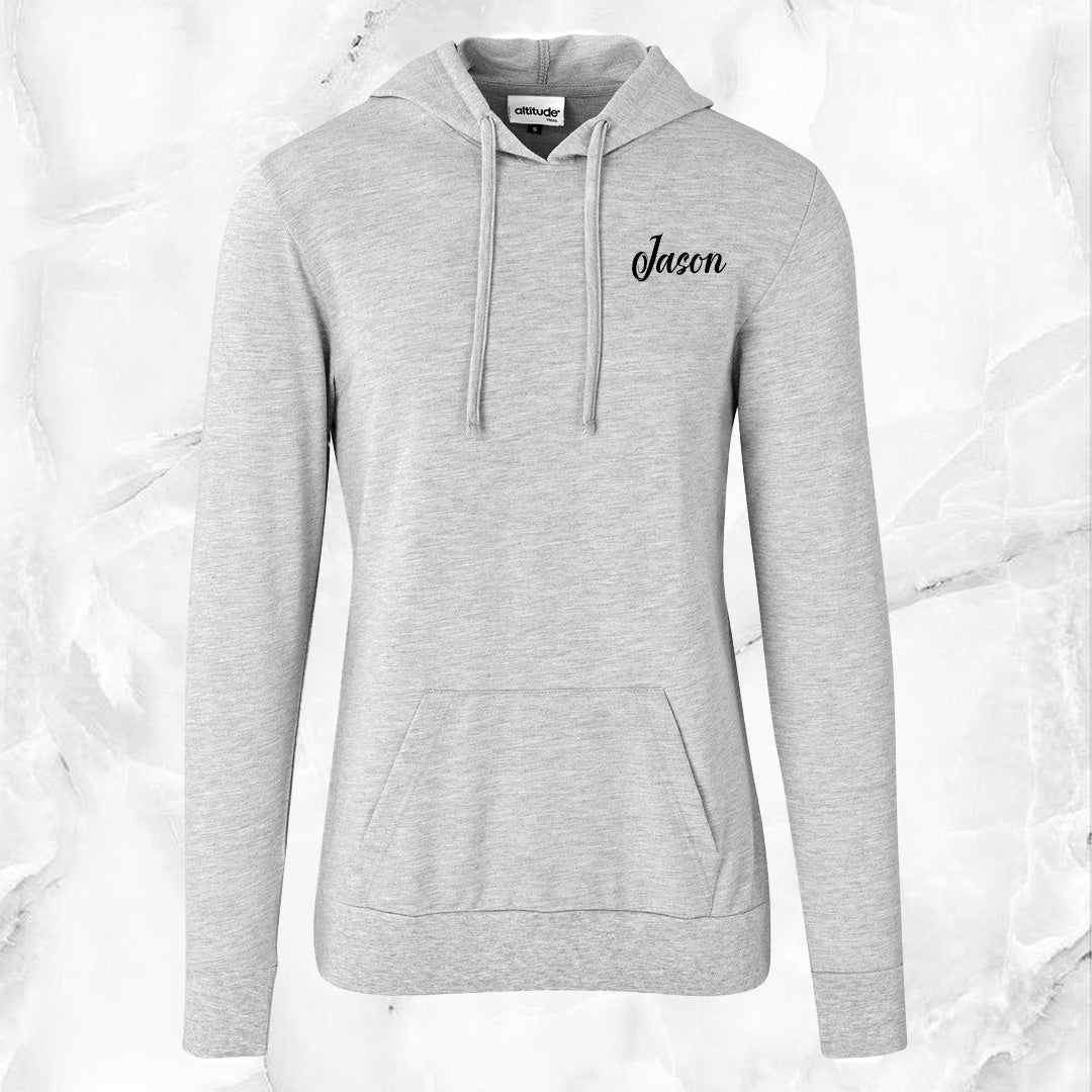 Mens VitalFlex Hooded Sweater - Name