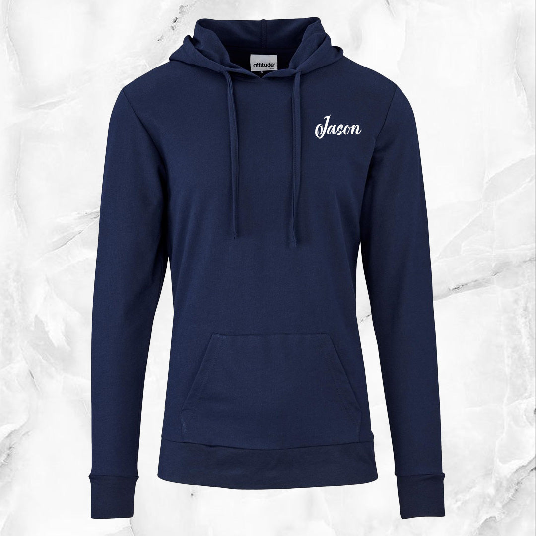 Mens VitalFlex Hooded Sweater - Name