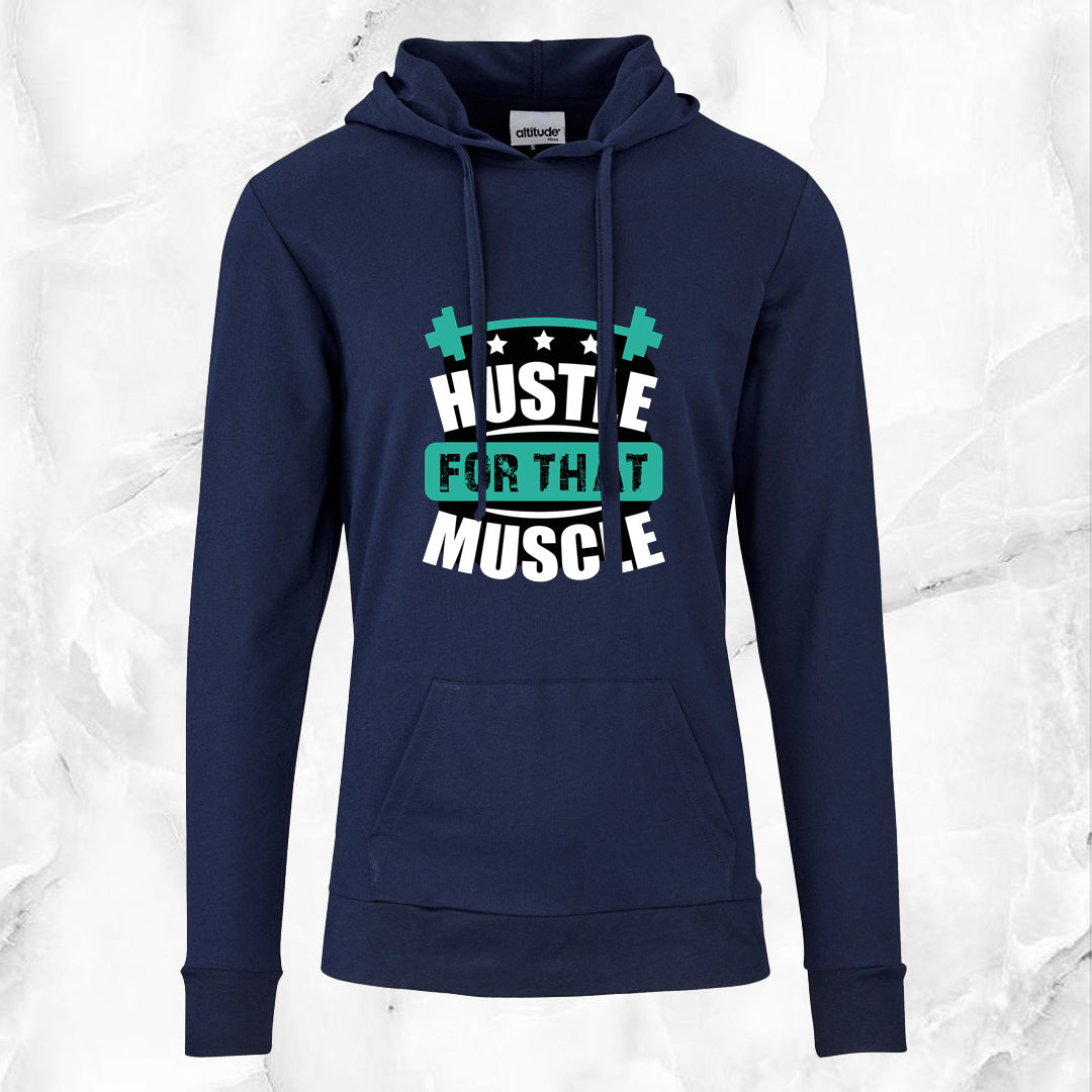 MensVitalFlex Hooded Sweater- Hustle for that Muscle
