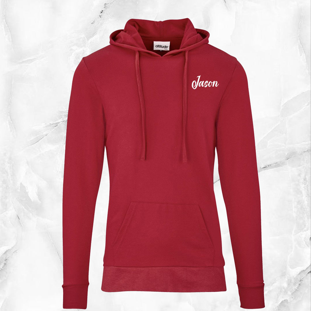 Mens VitalFlex Hooded Sweater - Name