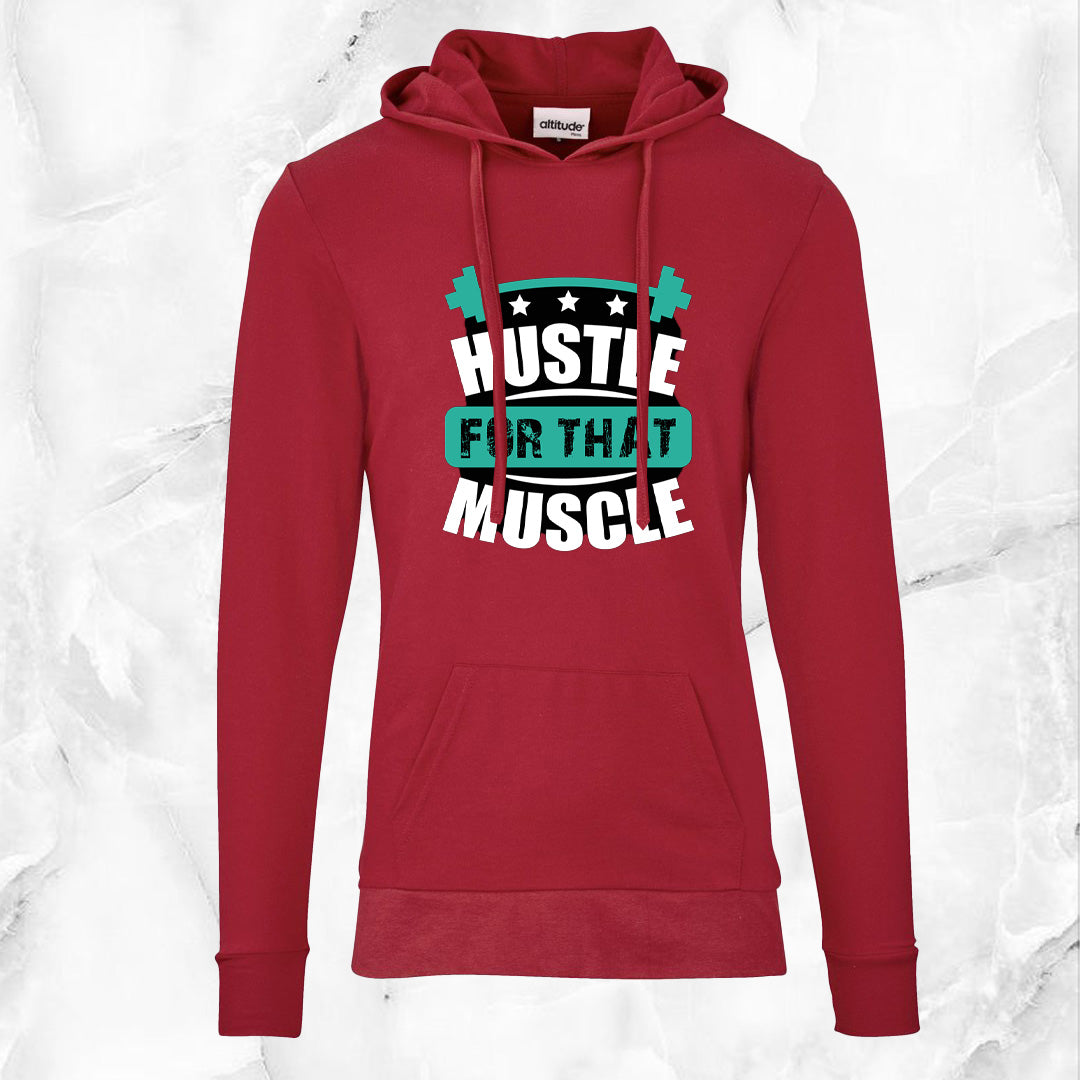 MensVitalFlex Hooded Sweater- Hustle for that Muscle