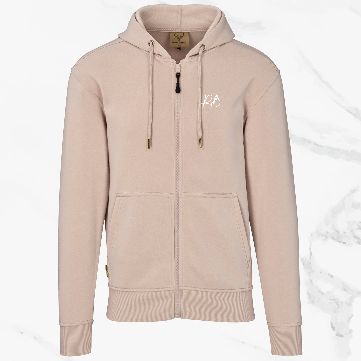 Mens Summit Hooded Sweater - Initials