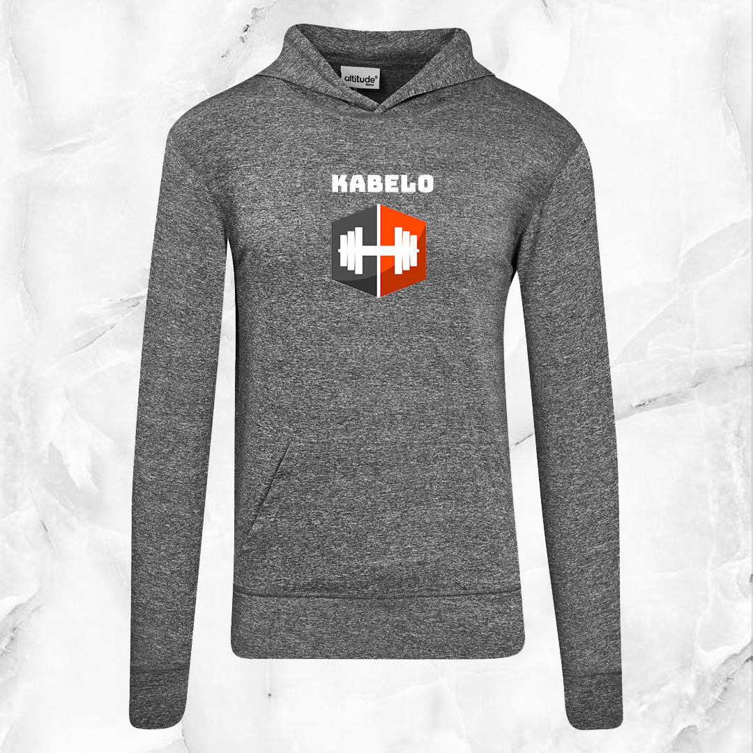 Mens EnduranceFit Hooded Top - Dumbbell + Name
