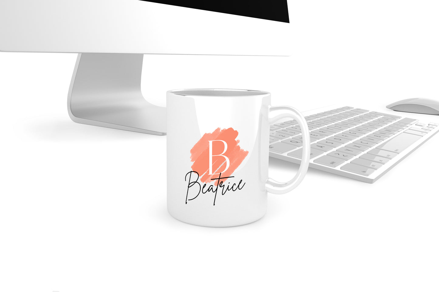 Just for you Personalised Mug - Initial & Name