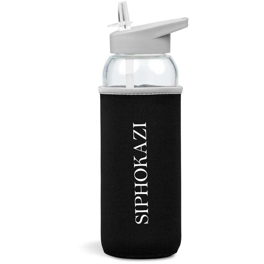Kids Personalized Name Glass Water Bottle