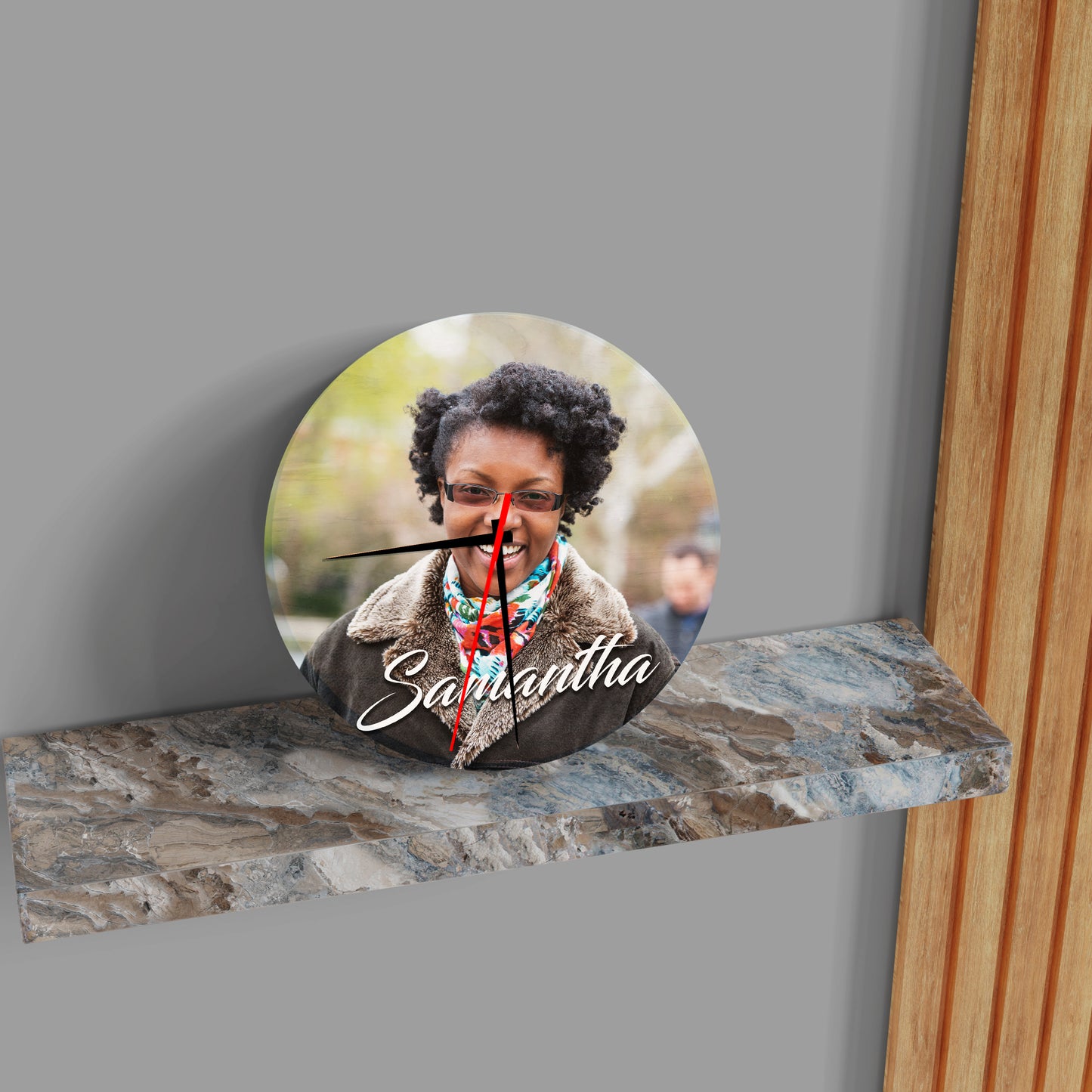 Personalised Sammy Clock