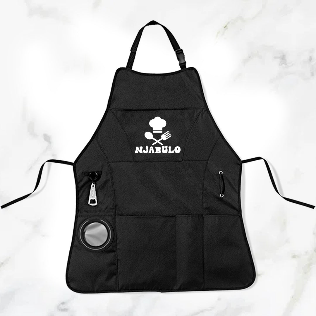 Grill Master 3-Piece Braai Apron Set - Art + Name