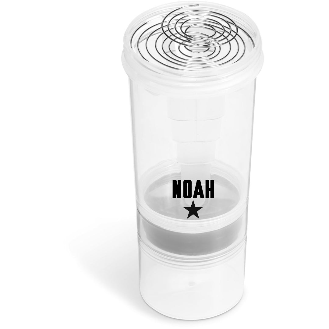 Power-Blend Protein Shaker - 600ml - Name & Star