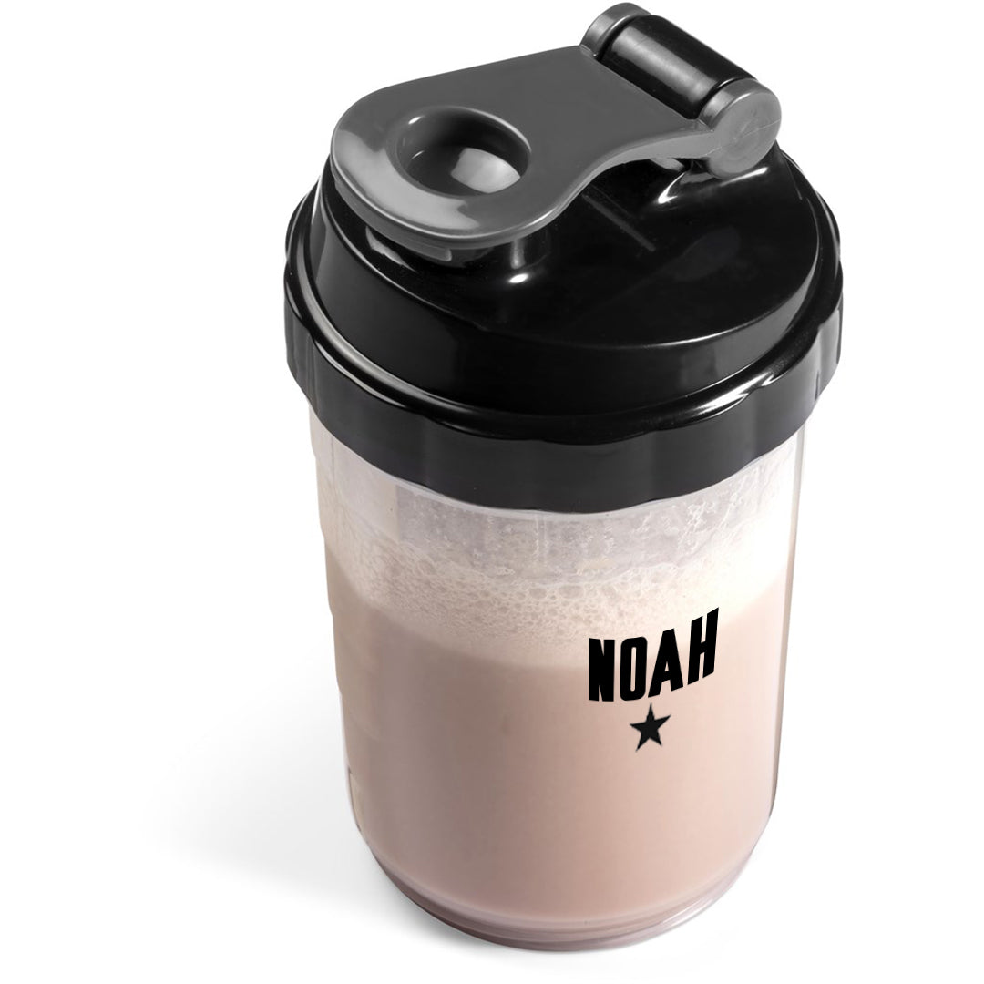 Power-Blend Protein Shaker - 600ml - Name & Star