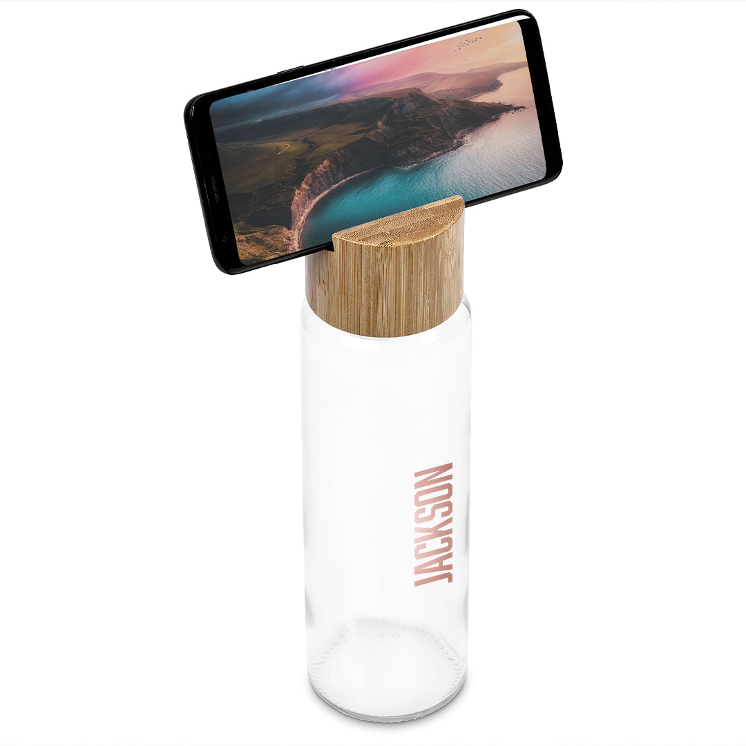 Personalized Multi-Function Phone Stand Bottle - Jackson