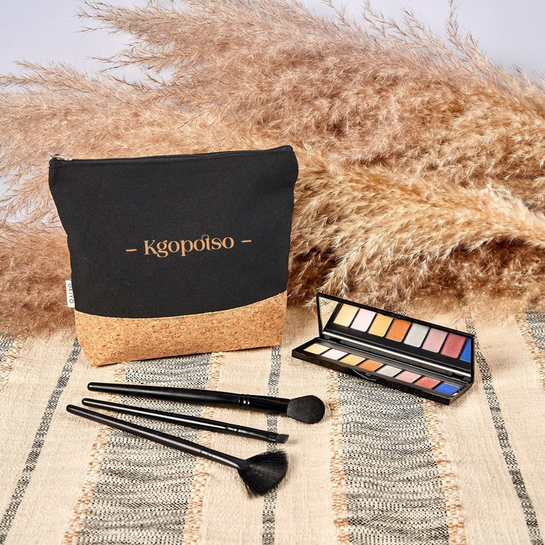 Koru Eco-Friendly Cosmetic Case - Gold Name