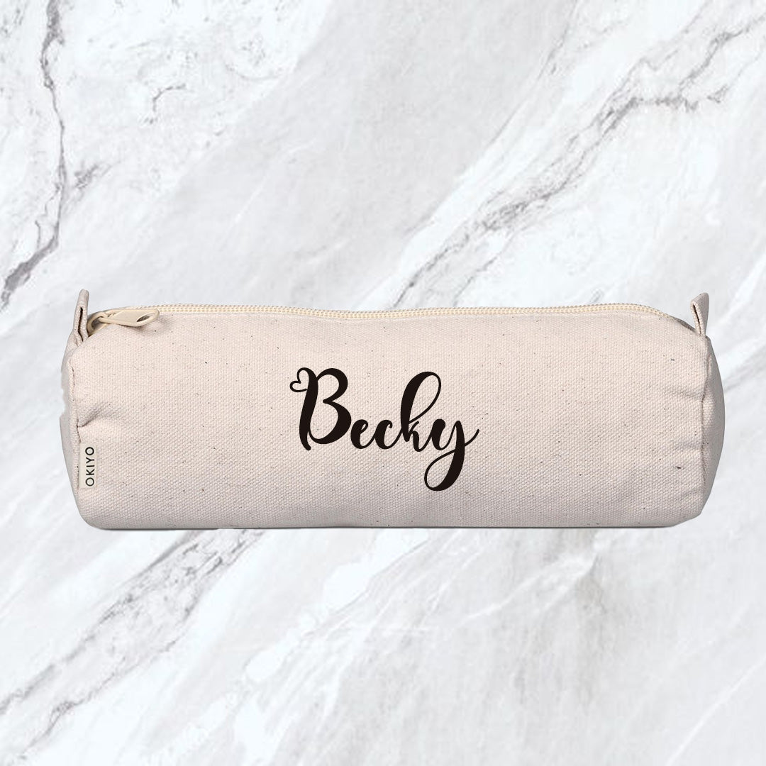 Siot Cotton Essentials Pouch - Black Name