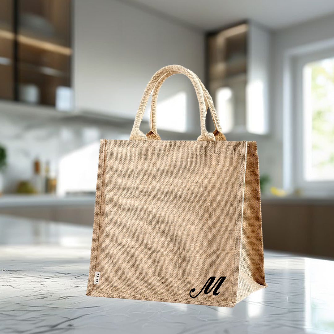 The Coastal Carry Tote - Initial