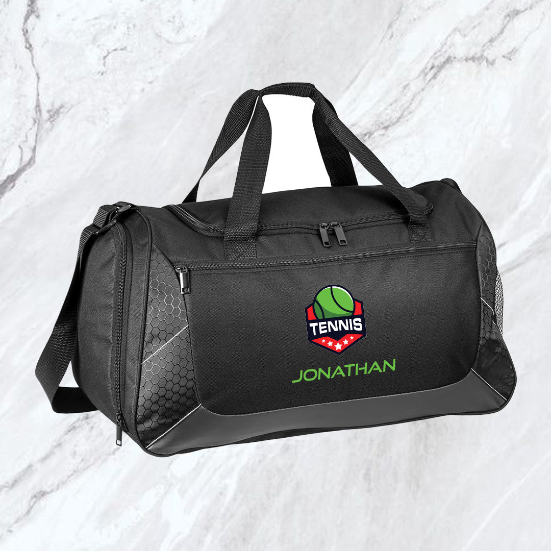 Summit Sports Bag - Tennis Art + Name