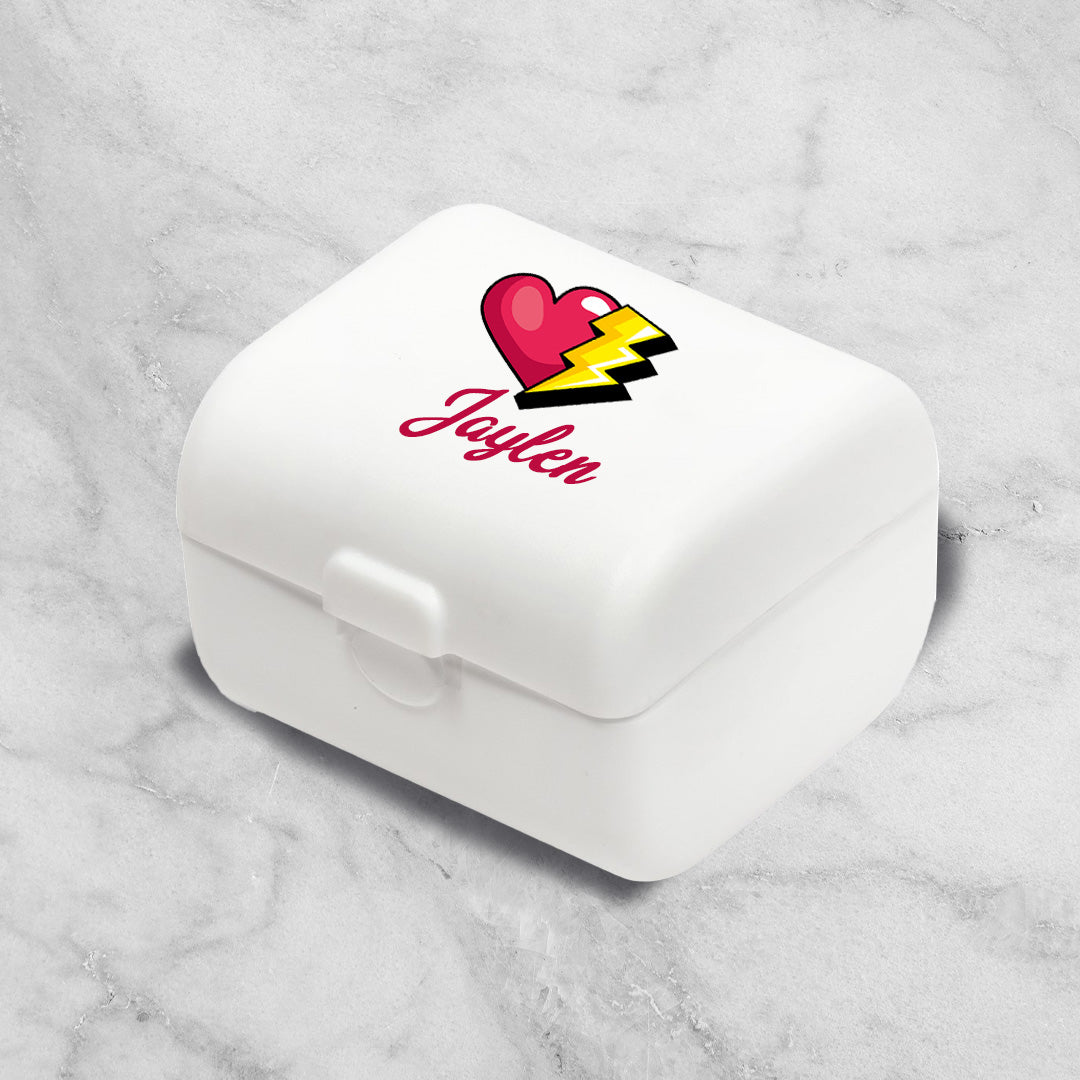 GlobeTrekker Universal Travel Adapter - Power Heart Name