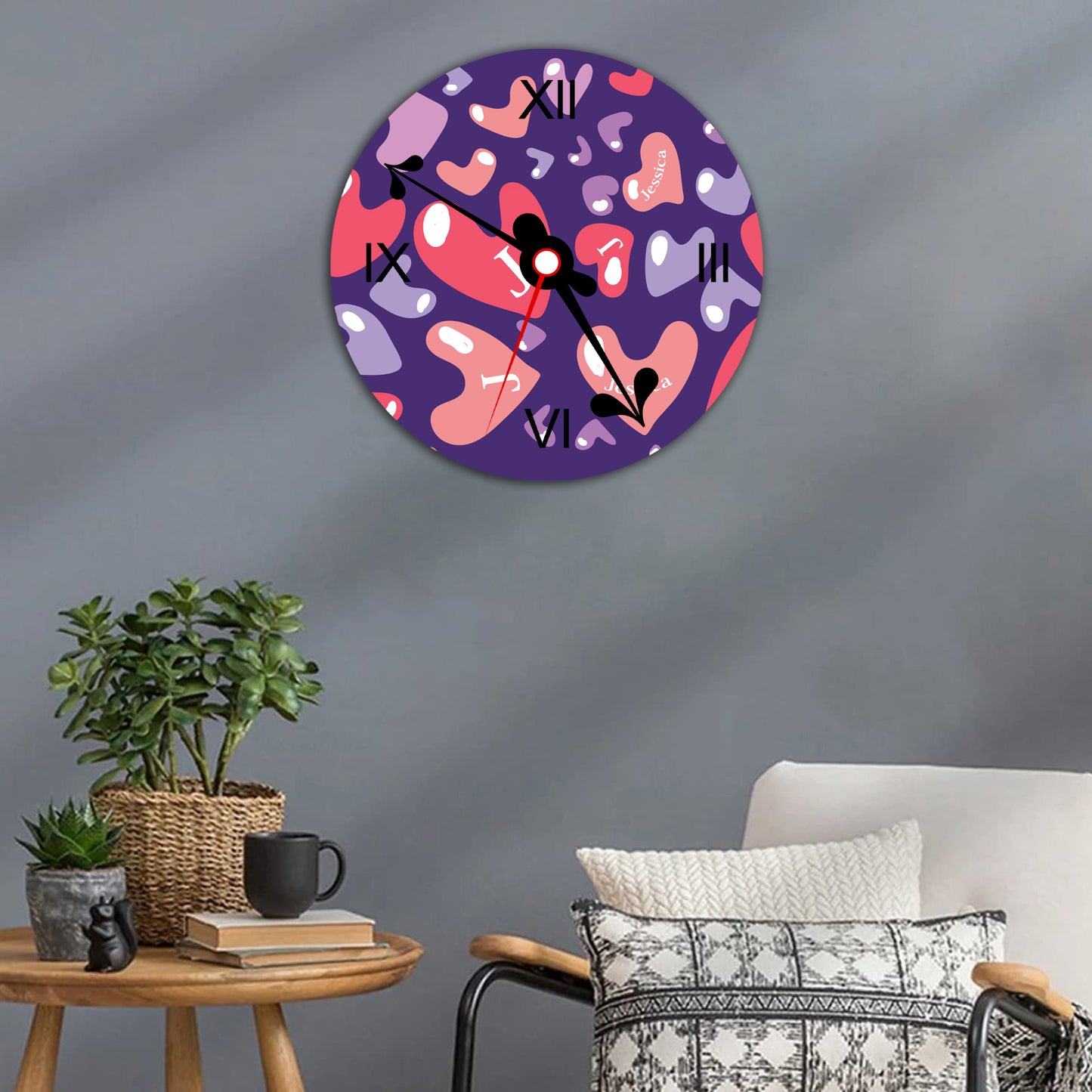 Personalised Heart Clock