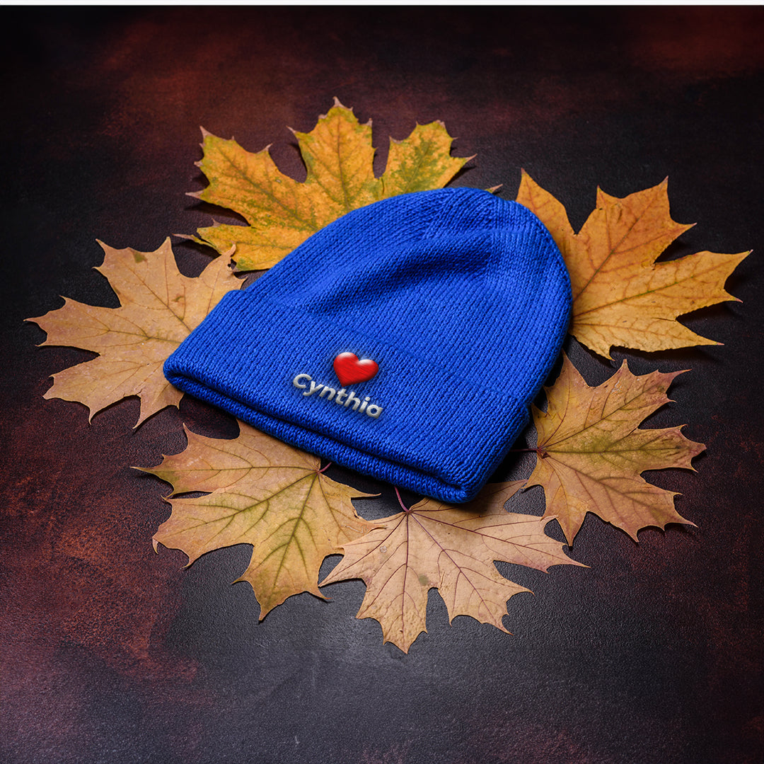 Personalized Name Colorado Acrylic Beanie