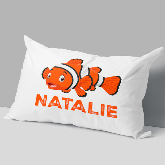 Personalised Clownfish Pillowcase