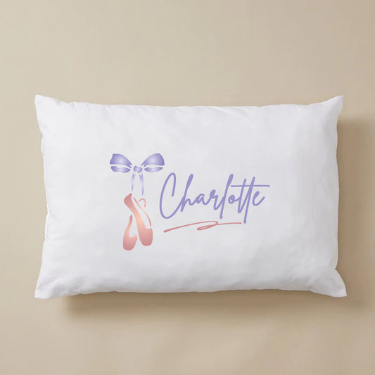 Personalised Ballerina  Pillowcase