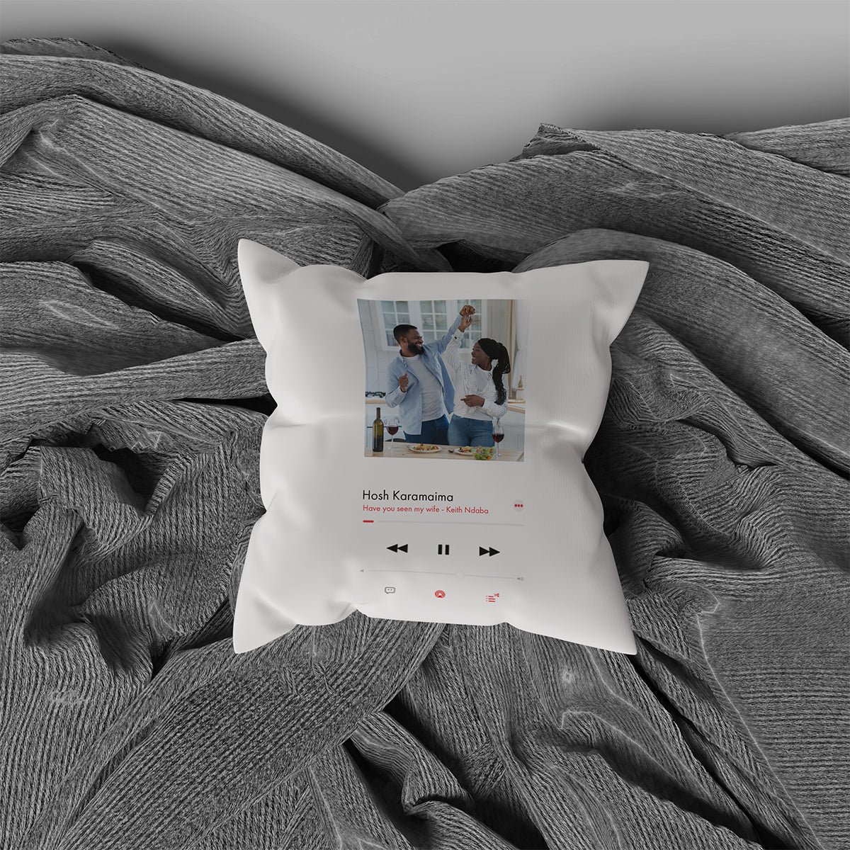 Personalised Scatter Cushion - Our Jam