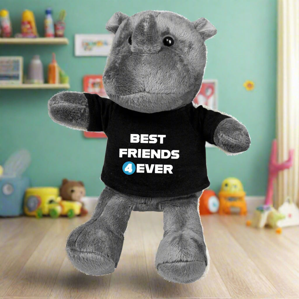 Rhino Plush Toy - Best Friends